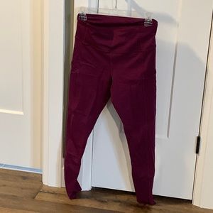 Lululemon Fast and Free Crop 25in Size 8
